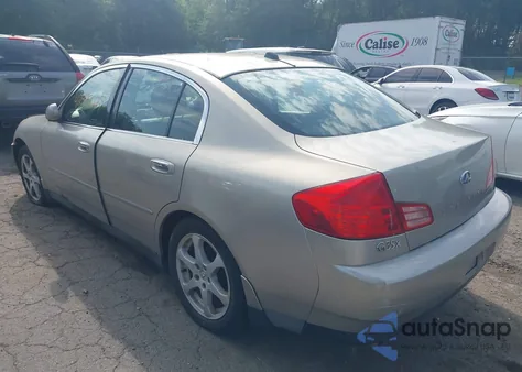 2004 Infiniti G35X из США, поврежденный, VIN JNKCV51FX4M704105